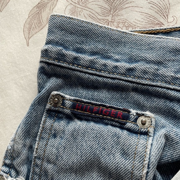 Men’s Vintage Tommy Hilfiger Carpenter Painter Distressed Jeans Y2K 36x31 - Picture 9 of 15